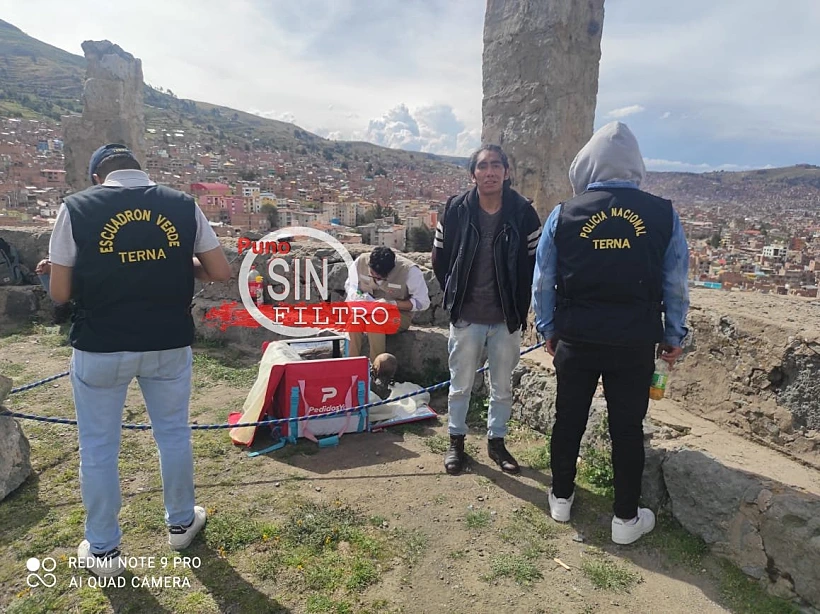 המומיה שאותרה ברשותו של הגבר בפרו