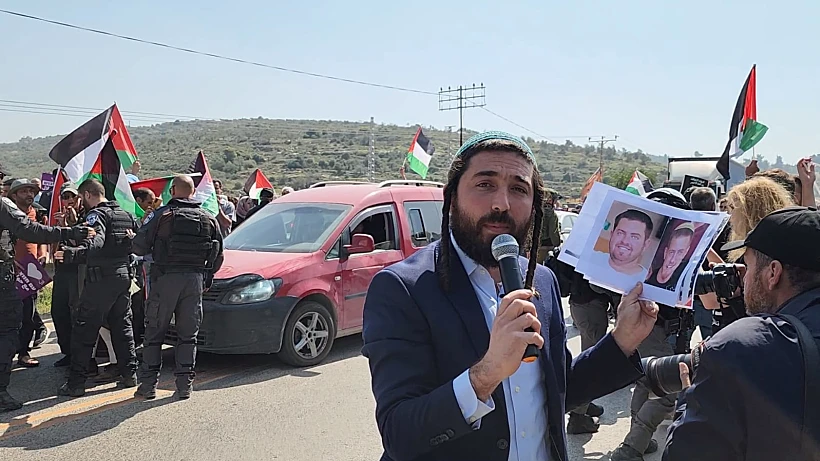 חבר הכנסת צבי סוכות בחווארה