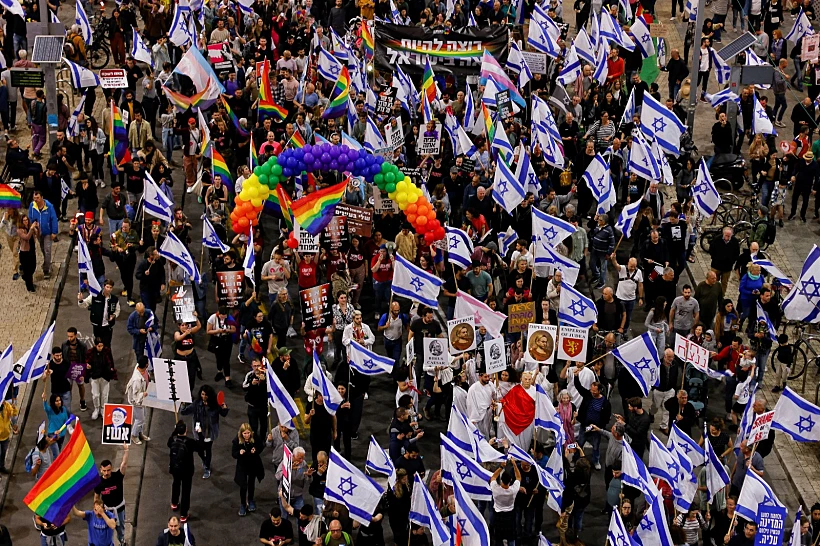 הצעדה בתל אביב