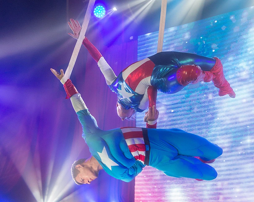 קרקס פלורנטין מופע גיבורי על, פורים 2023