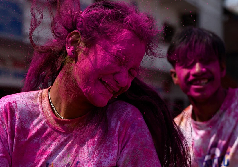 חגיגות ההולי בקטמנדו