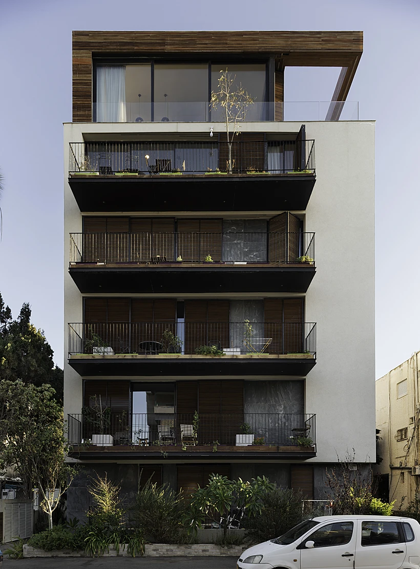 בניין בשכונת בת גלים בחיפה