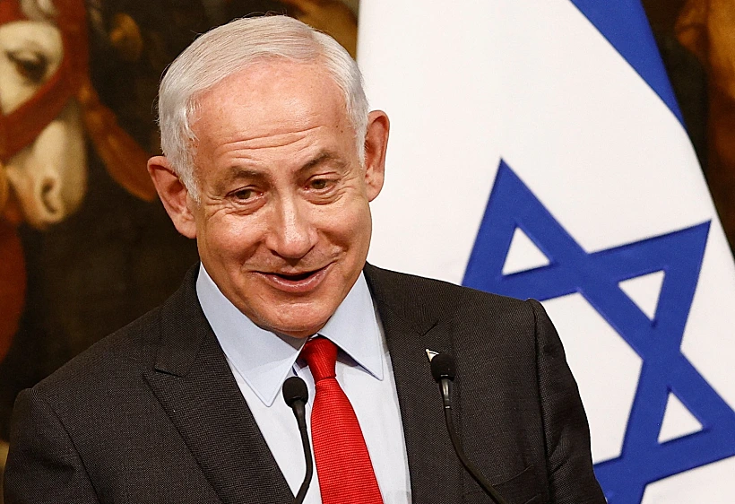 נתניהו בהצהרתו ברומא