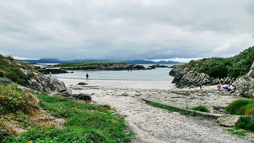 החופים היפים של Whitestrand אירלנד