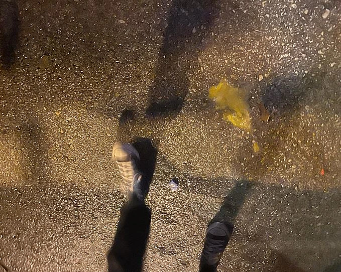 ביצים על מפגינים