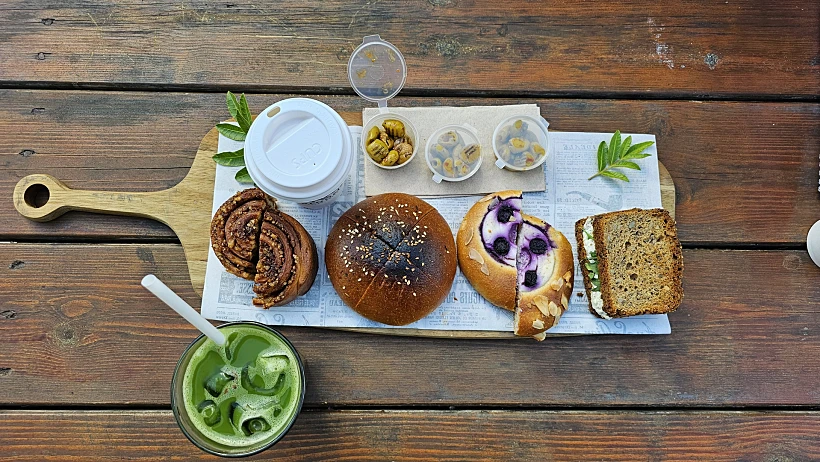 עגלת הקפה בלומס