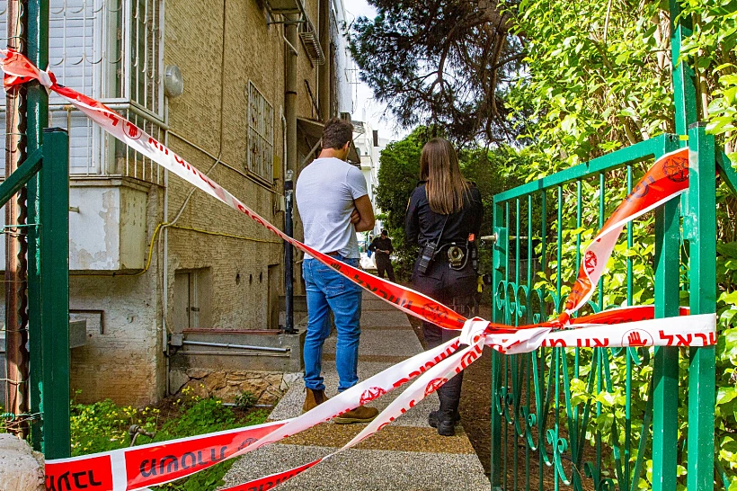 זירת הרצח של דריה לייטל