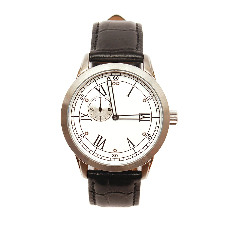 Men's,mechanical,watch,isolated,on,white,background