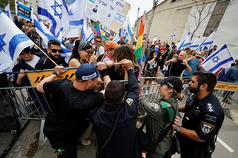 הפגנה בתל אביב