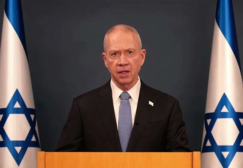 שר הביטחון יואב גלנט