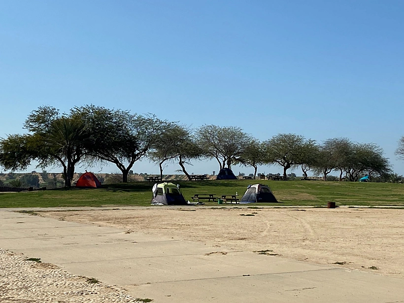 חניון לילה הבשור פארק אשכול