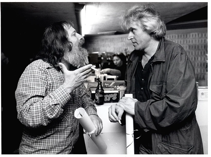 מאיר ויזלטיר עם יענקלה רוטבליט