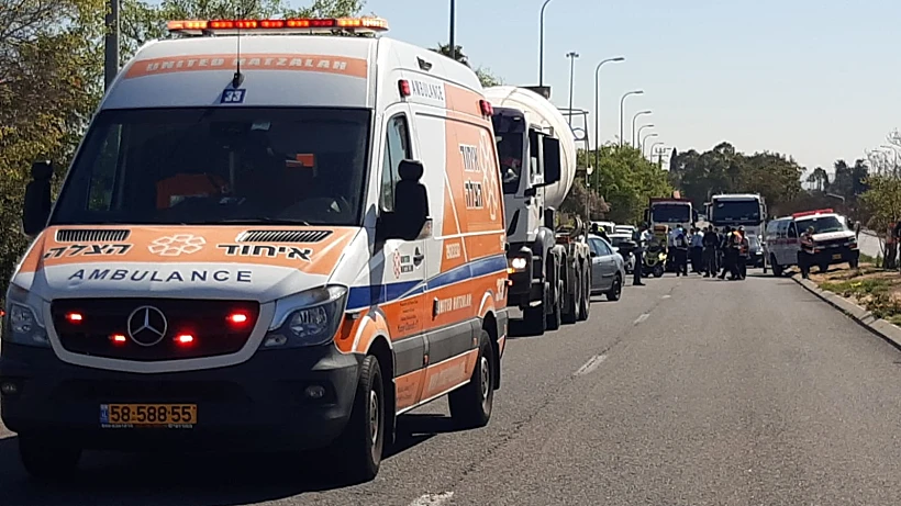 מזירת הפיגוע בצומת צריפין