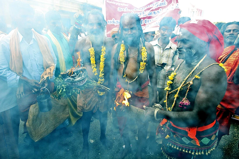 מקדש בצ'נאי, דרום הודו