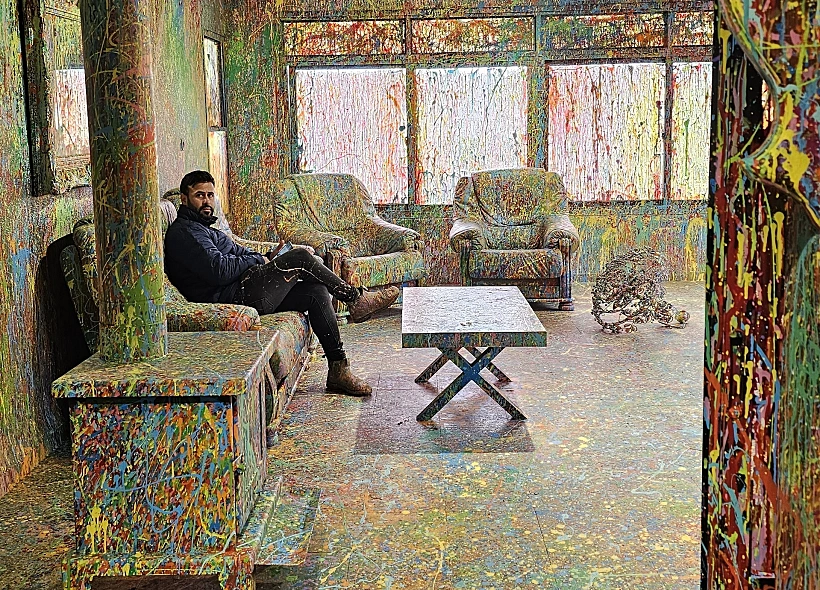 ''בית הצבעים'' של סם חלבי