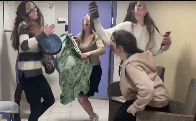 מתוך הסרטון של בנות אולפנת חורב