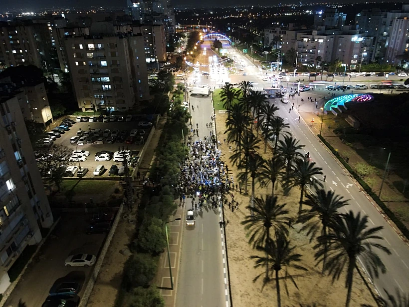 הפגנות התמיכה ברפורמה - נתניה