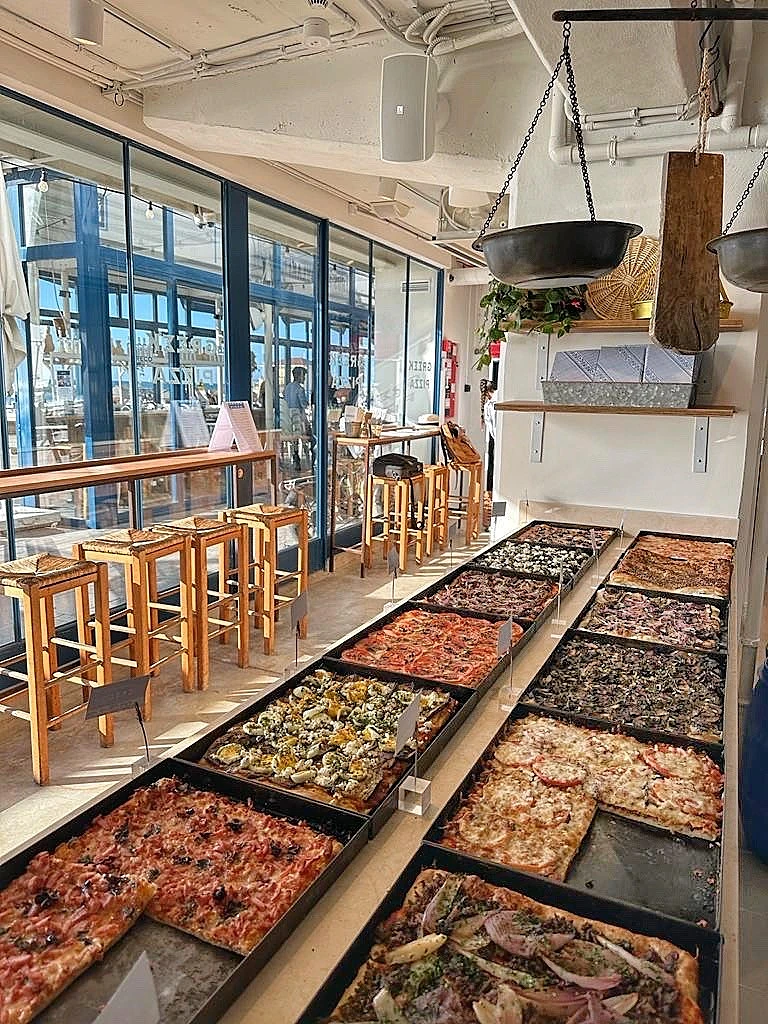 Greek Pizza, פיצה יוונית