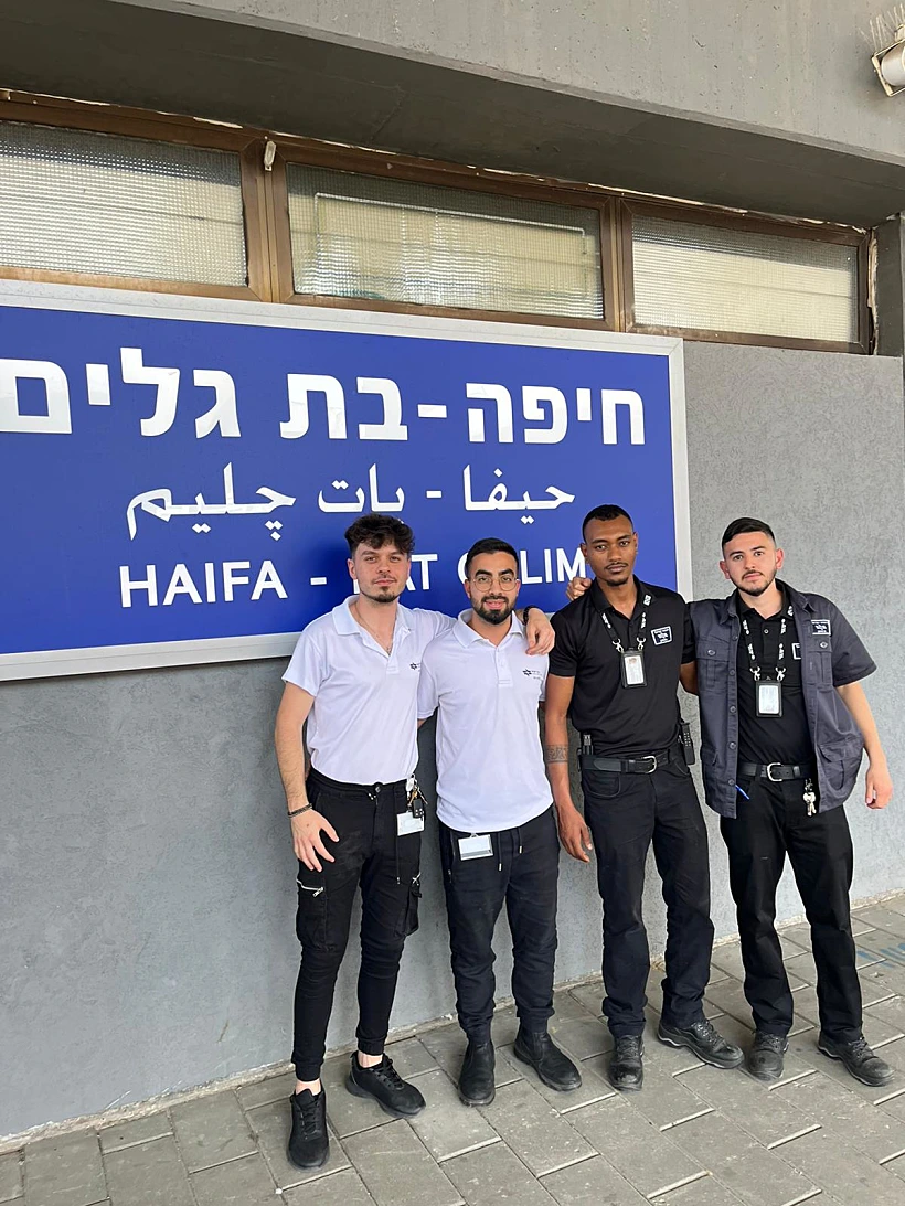 עובדי רכבת ישראל שהצילו את הנוסע