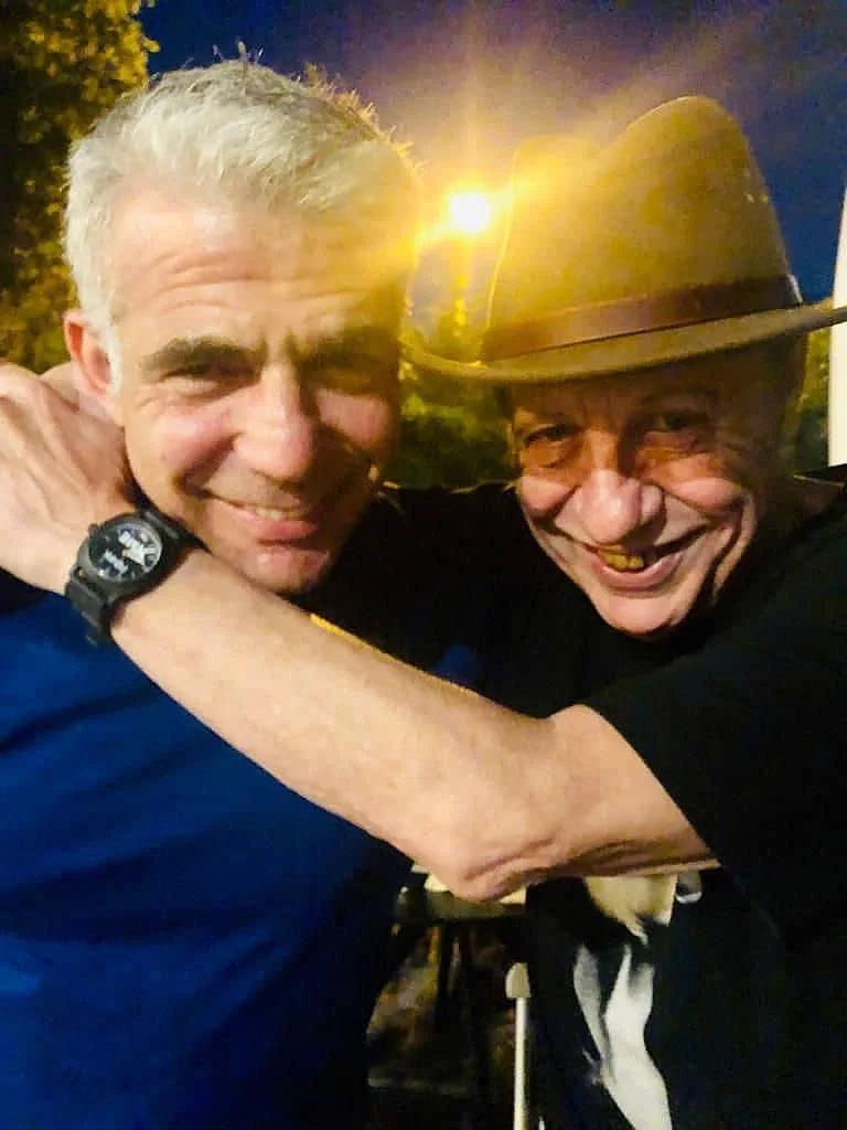 יהונתן גפן ויאיר לפיד