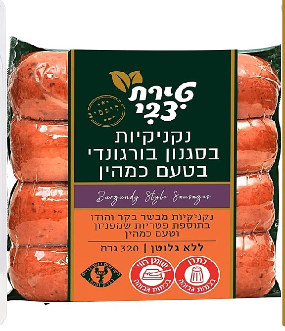 נקניקיות כמהין ושמפיניון של טירת צבי