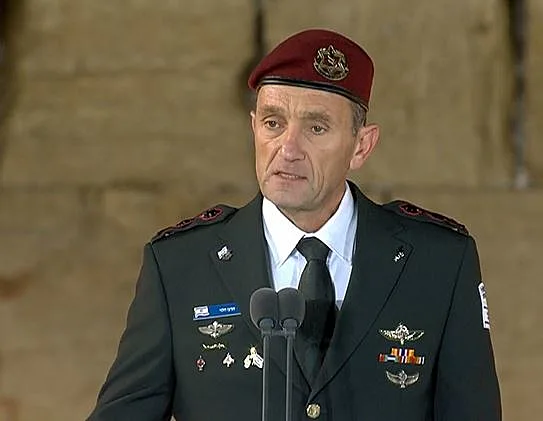 הרמטכ''ל הלוי בטקס בכותל