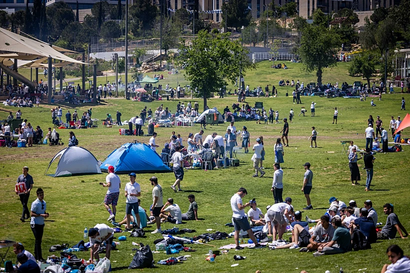 חגיגות יום העצמאות בגן סאקר בירושלים