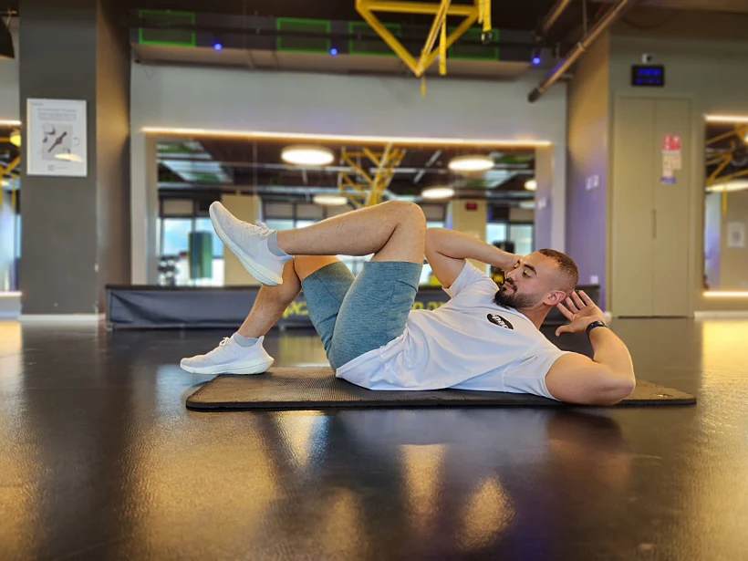 עבודה על השרירים האלכסוניים