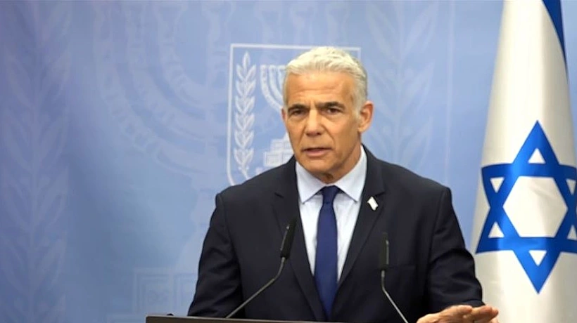 לפיד בפתח ישיבת סיעת יש עתיד