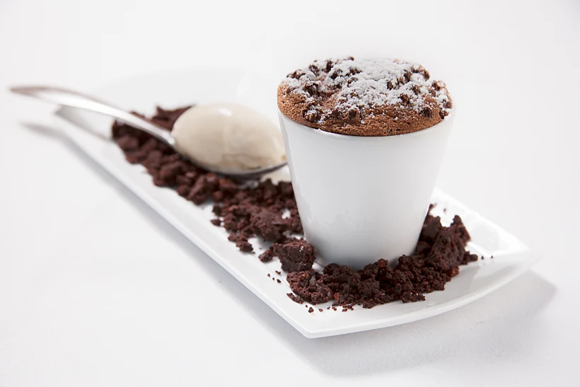 סופלה שוקולד, פופינה