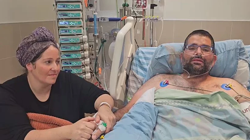 אליה דומנוביץ' בבית החולים