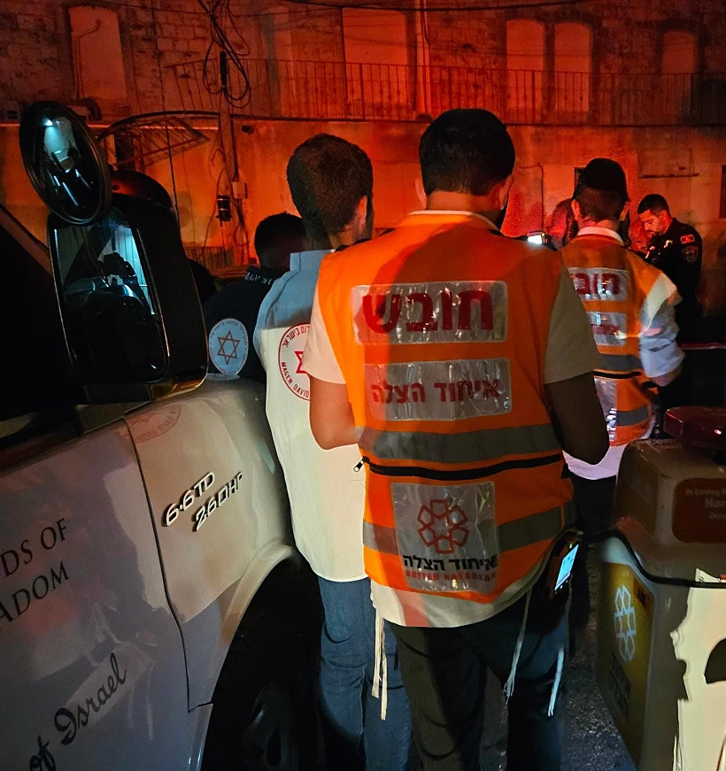 זירת הרצח בחיפה