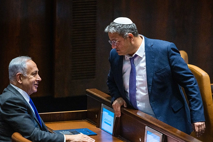 בנימין נתניהו ואיתמר בן גביר