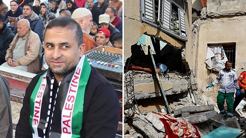 אחמד אבו-דקה והרס בעזה