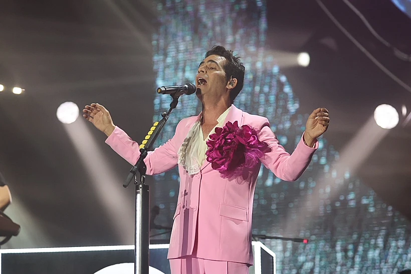 אביב גפן במופע "נשף רוק