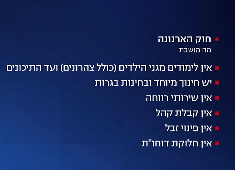 השירותים שמושבתים