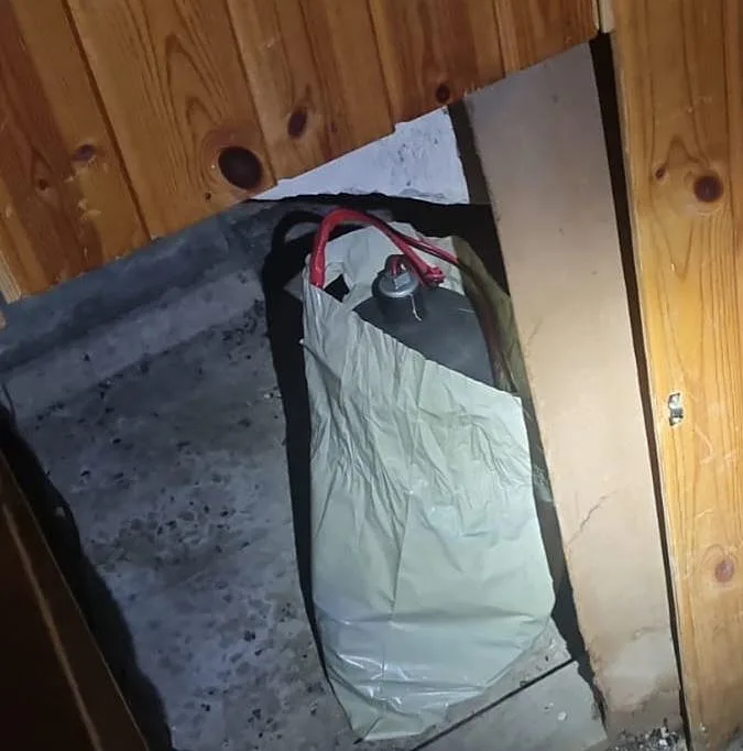 מטען חבלה שנמצא בשכם