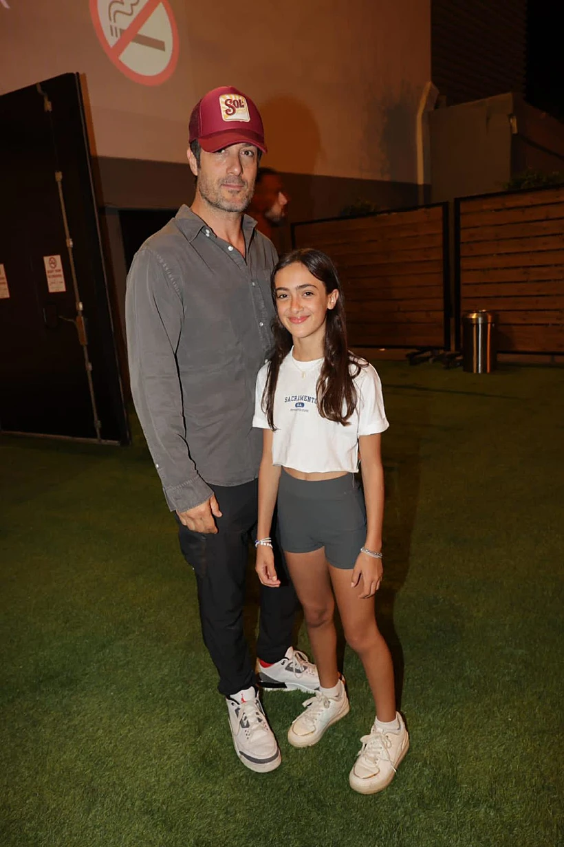 רון שחר ובתו