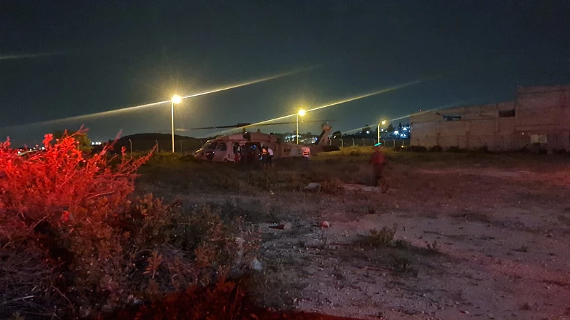 פינוי מוסק של הפעוט הפלסטיני שנפצע מירי המחבלים