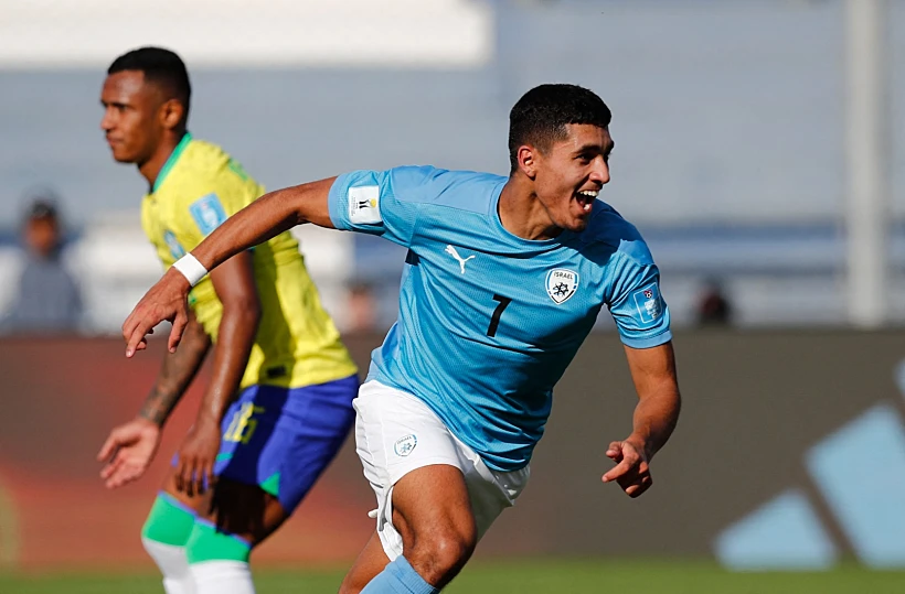 ענאן חליאלי חוגג מול ברזיל