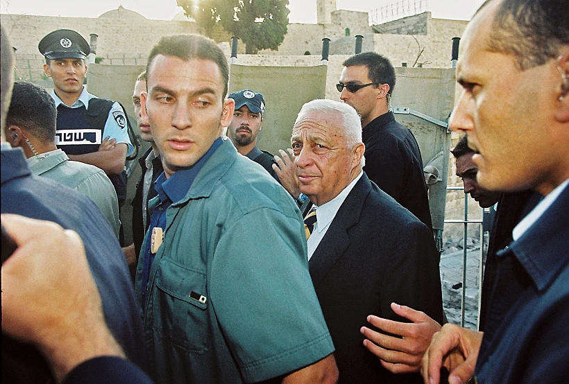 ביקורו של אריאל שרון בהר הבית
