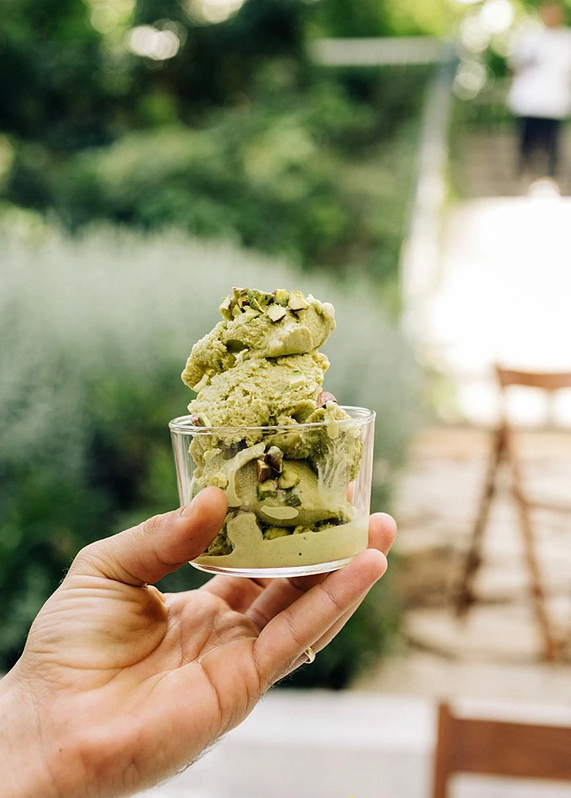 גן השקמים, גרניטה פיסטוק