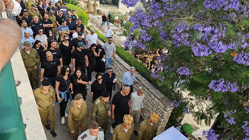 הלווייתו של סמ''ר אורי יצחק-אילוז שנהרג בגבול מצרים