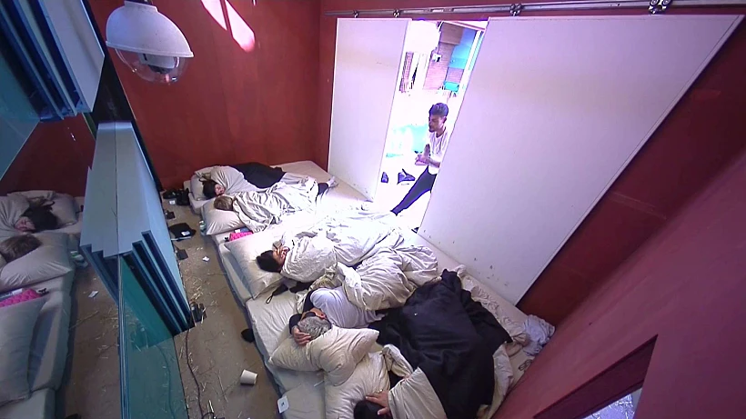 האח הגדול עונה 5. שניר, יובל מעתוק, שי, אלמוג, לרה