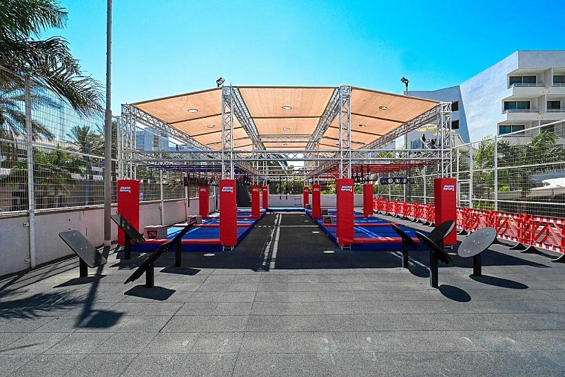 מתחם נינג'ה במלון המלך שלמה