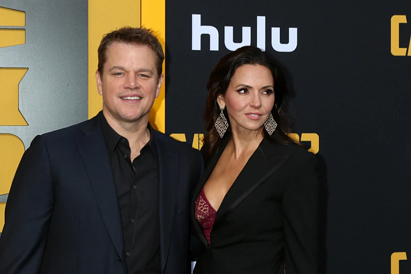 מאט דיימון ולוסינה בוסן ברוסו