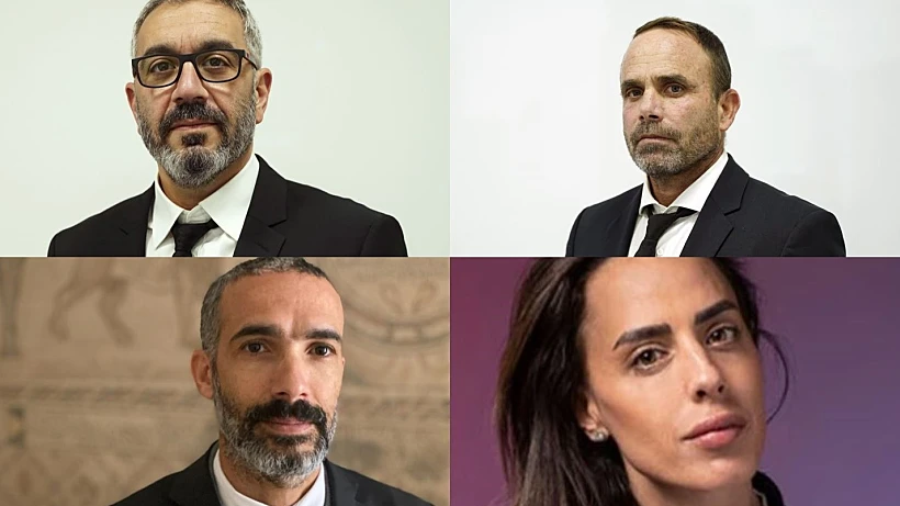 עורכי הדין תמיר סננס, שחר חצרוני דורון נוי ונעמה אלחדד.