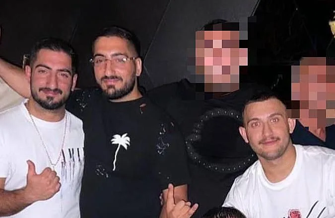 ברוך בורוכוב עם האחים קסנטיני