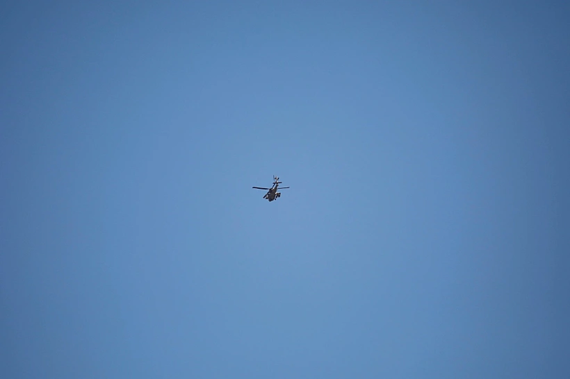 מסוק צה''לי בשמי ג'נין