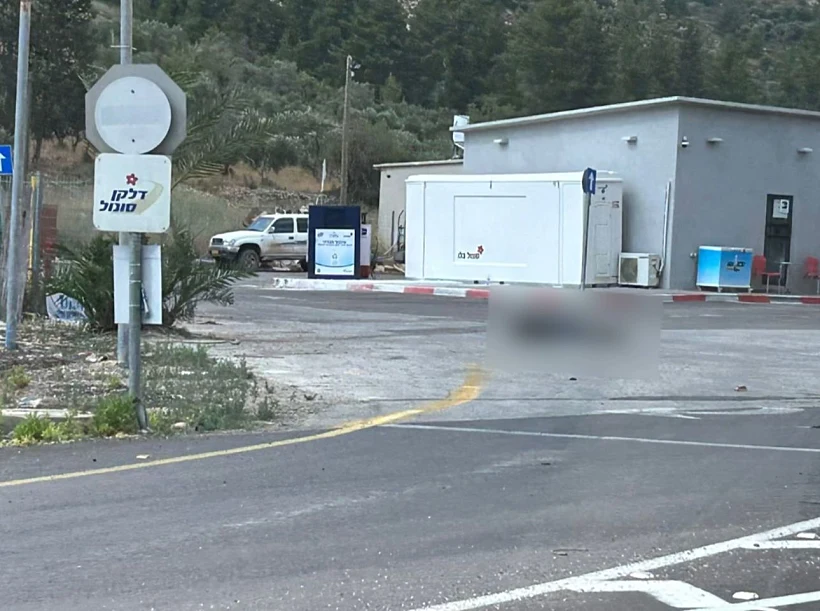 זירת הפיגוע בעלי